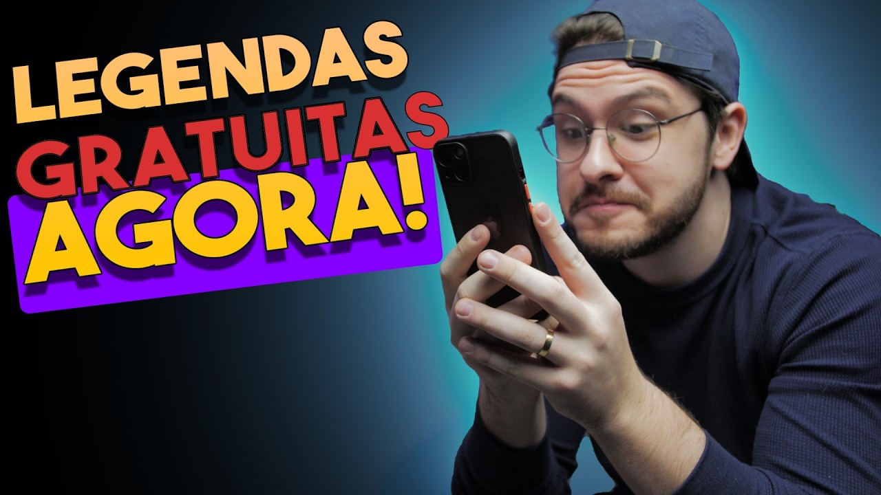 Tchau CapCut? A solução de LEGENDAS GRATUITAS para vídeos