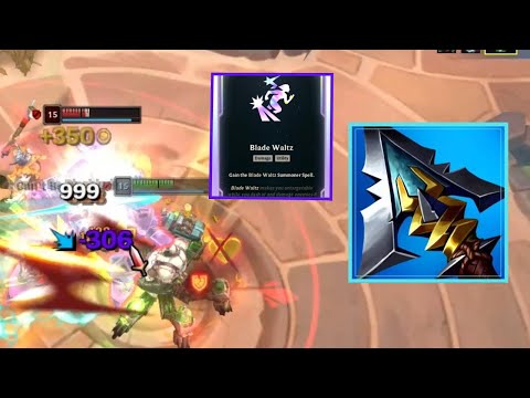 Urgot With Blade Waltz Is Not Balanced...