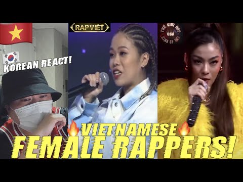 [EXCLUSIVE!]🇻🇳🇰🇷🔥Korean Hiphop Junkie react to Tlinh (RAPVIET) / LONA (KING OF RAP) (VNM/ENG SUB)