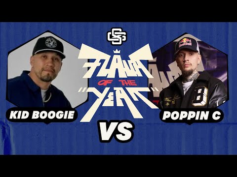POPPIN C VS KID BOOGIE - POPPING TOP 8 - FLAVA OF THE YEAR 2024