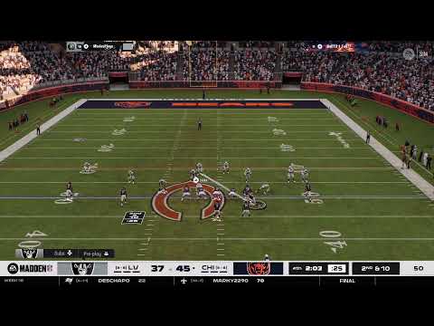 TTT26 Raiders @ Bears wk 18