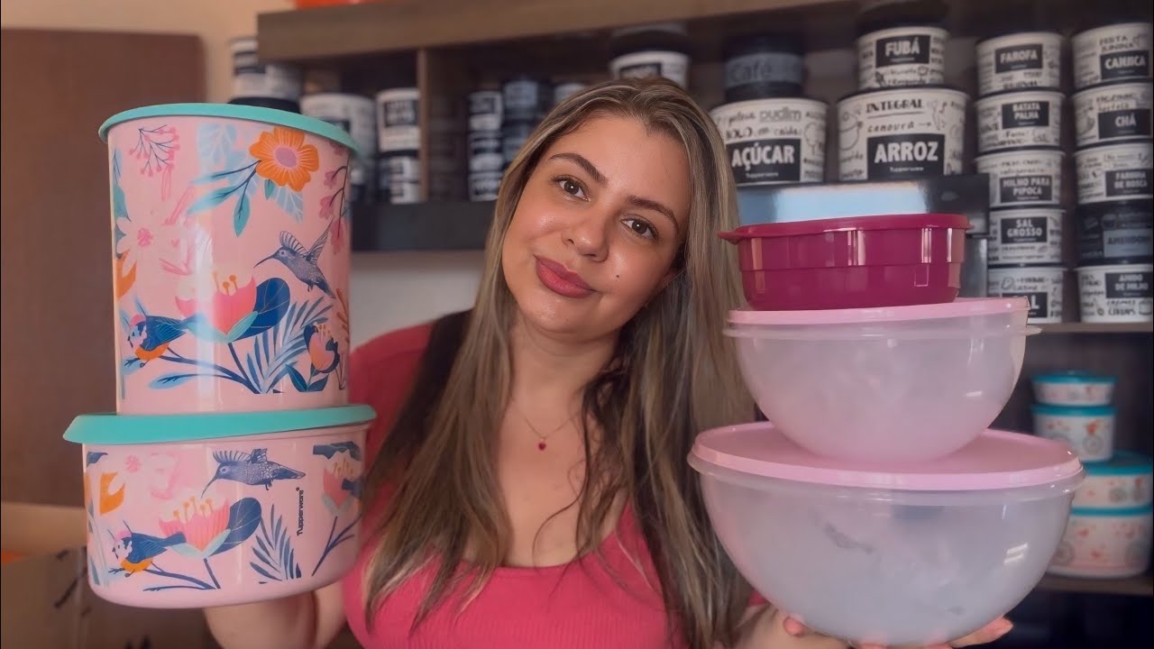 ABRINDO CAIXAS TUPPERWARE | SEMANA 04 VITRINE 01/2025 - DANIELA COSTA