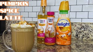 Cozy Hot Pumpkin Spice Latte Recipe | Better Than Starbucks | Low Sugar | Bariatric-Friendly
