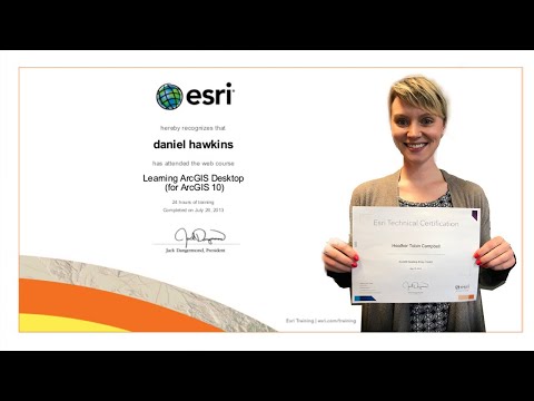 Free Training & GIS Certificates from ESRI 🔥🔥 كورس مجاني من شركة ازري والحصول على شهادة معتمدة مجانا