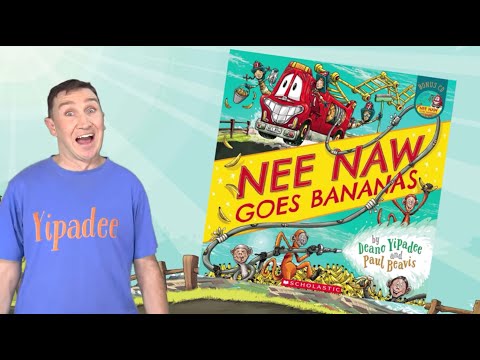 Nee Naw Goes Bananas Official Song | Mr Deano Yipadee  | Paul Beavis  | Fire Truck Book | Scholastic