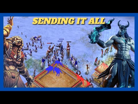 The Mental Challenge of Kimo | Kimo (Ra) vs Shelty (Hades) Game 1/5 #aom #ageofempires