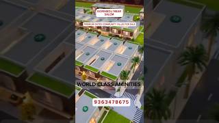 GORIMEDU SALEM NEAR PREMIUM GATED COMMUNITY VILLAS NEW HOUSES FOR SALE