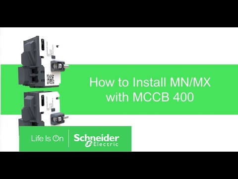 How to Install MN/MX with EasyPact Solar MCCB