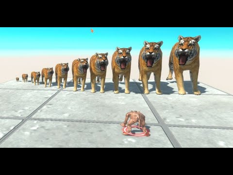 GIANT TIGER vs EVERY UNIT   Animal Revolt Battle Simulator