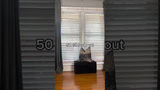 🌿 How to Soften the Cold Look of Blinds with Curtains#home #homedecor #homelivingdecor #homeworkout
