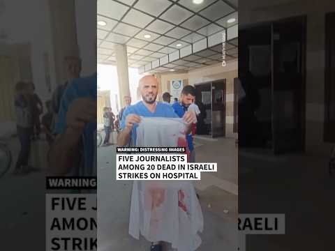 Five journalists among 20 killed in Israeli strikes on Gaza hospital | AFP