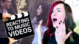 REACTING TO MY OLD MUSIC VIDEOS