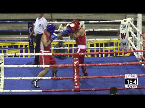 Andrés Rojas VS Jarni Cabrera WARRIORS GLOVES