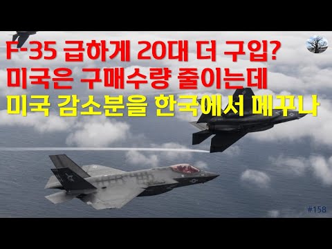 [밀리터리] F-35 급하게 20대 더 구입?