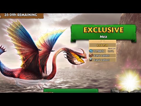 MEA (Exclusive Scauldron) Max Level 150 Titan Mode - Dragons:Rise of Berk