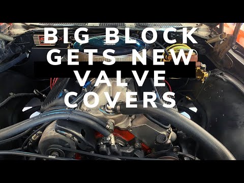 Changing valve covers on chevy big block