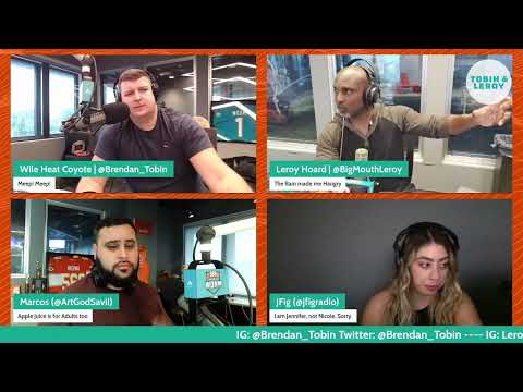 Miami Heat Fans Call In Furious Over Loss To Atlanta Hawks and Leroy Nearly Chokes Out Tobin