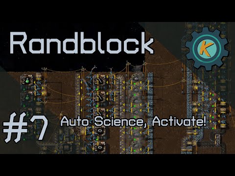 Factorio Randblock #7 - Green Science Automated FINALLY!