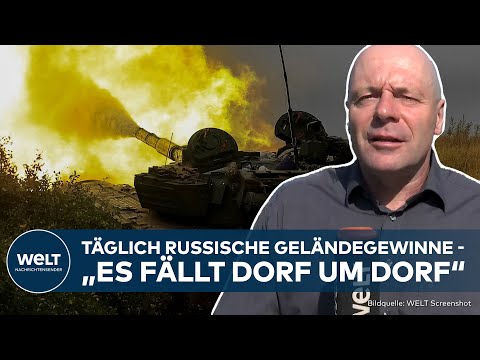 UKRAINE-KRIEG: Durchbruch droht - Front bei Pokrowsk am Kipppunkt? | WELT Thema