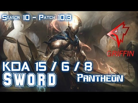 GRF Sword PANTHEON vs MORDEKAISER Top - Patch 10.3 KR Ranked