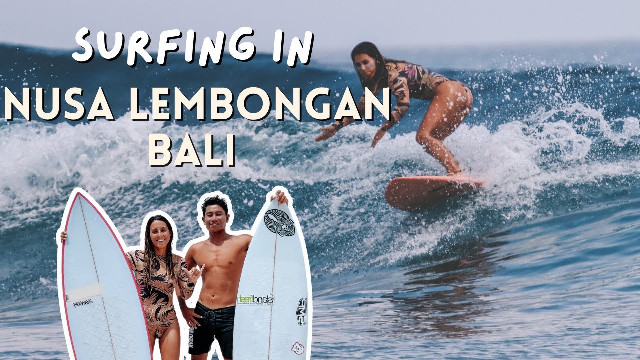Dive into the exhilarating thrill of surfing at Nusa Lembongan!