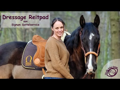 Reitpads im Vergleich Teil 2: Omega Inovation Pad Dressage vom Signum Sattelservice