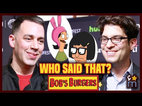 Who Said That? Quote Game w/ BOB'S BURGERS Cast Interview at Paleyfest 2017 | Shine On Media
