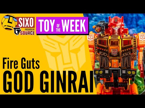 TOY OF THE WEEK: Transformers Takara C-310E Fire Guts God Ginrai