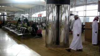 preview picture of video 'Fountain at Riyadh Air Port Domestic Departures Lounge'