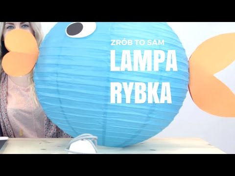 Jak zrobić lampę do pokoju dziecięcego? #DIY #LAMPA RYBKA #IKEA