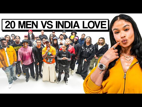 20 MEN VS 1 INFLUENCER : INDIA LOVE