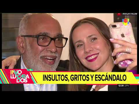 ¿Insulto, gritos y escándalo entre el "Negro" González Oro y Julieta Camaño?