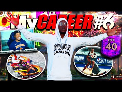 NBA 2K22 MyCareer #6 - How I HIT Level 40 On My NEW BUILD / 101 Badges & Go Kart Attributes Unlocked
