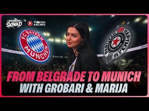 ⚪⚫ AMAZING ROADTRIP WITH MARIJA & GROBARI, PARTIZAN BELGRADE FANS IN MUNICH