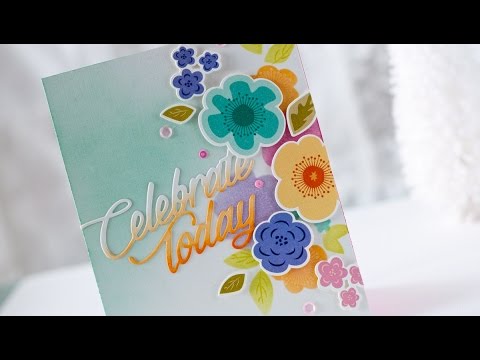 Papertrey Ink: Introducing the Make It Market Mini Kit: Color Pop Florals