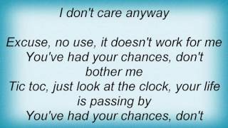 Annihilator - Don&#39;t Bother Me Lyrics