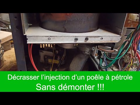 CLEANING THE INJECTION SYSTEM OF A KEROSENE STOVE WITHOUT DISASSEMBLY