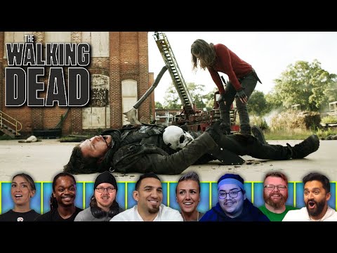 Reactors Reacting to MAGGIE KILLING THE REAPERS | The Walking Dead 11x9 'No Other Way'