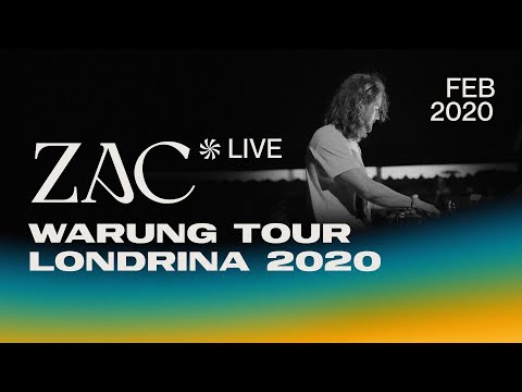 ZAC @ Warung Tour Londrina 2020 | Live Set [Full 4K] [Progressive House / Melodic Techno DJ Mix]