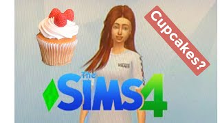 Selling cupcakes??? [sims4 ep 2] scarbear