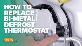 How to Replace Samsung Bi-Metal Defrost Thermostat Part # DA47-00243K