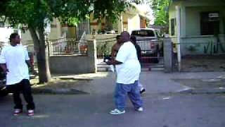 JANKY J TV - Street Fight! behind the scenes of Big LA's White Roccs video Shoot