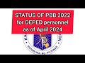 DepEd PBB 2022 Update | April 2024 | Good News