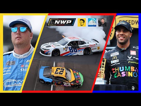 NWP LIVE - Bubba Wins Brickyard 400, Austin Hill Suspended, Schedule News, Iowa Preview, and More!