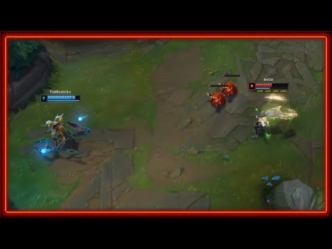 Fiddlesticks Support vs Half HP Irelia Mid