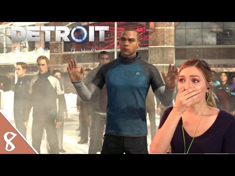 These Choices Are Tough! - Kara, Connor & Markus | Detroit Become Human Pt. 8 | Marz Plays