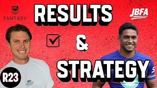 My R22 Results & Strategy! On The Charge (2k Rank Gains) - NRL Fantasy