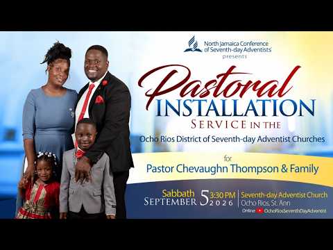 BLESSINGS: PASTORAL INSTALAATION
