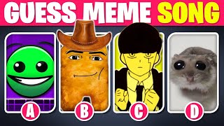 Guess Meme Song | Sad Hamster, Gedagedigedagedago, Bling Bang Bang Born...! #363