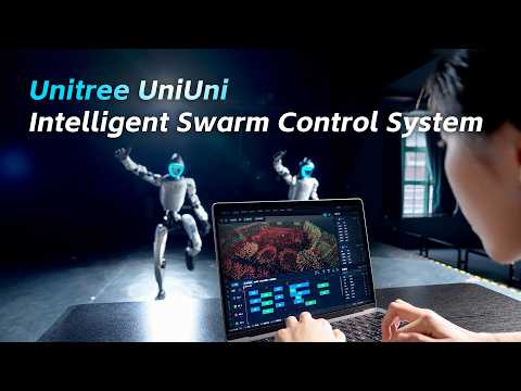 Unitree présente un système pour chorégraphier depuis un seul poste des groupes de robots humanoïdes